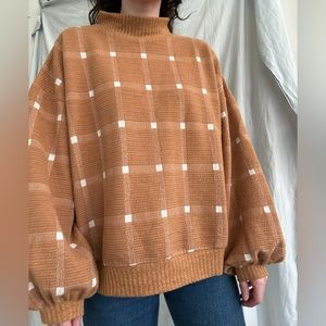 Anthropologie Porridge Bonnie Balloon Sleeve Sweater